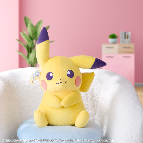 “Pokemon” Pikachu, Ninfia, and Sakebushippo’s Fluffy Colors are Cute♪ Namco Original Prizes Debut