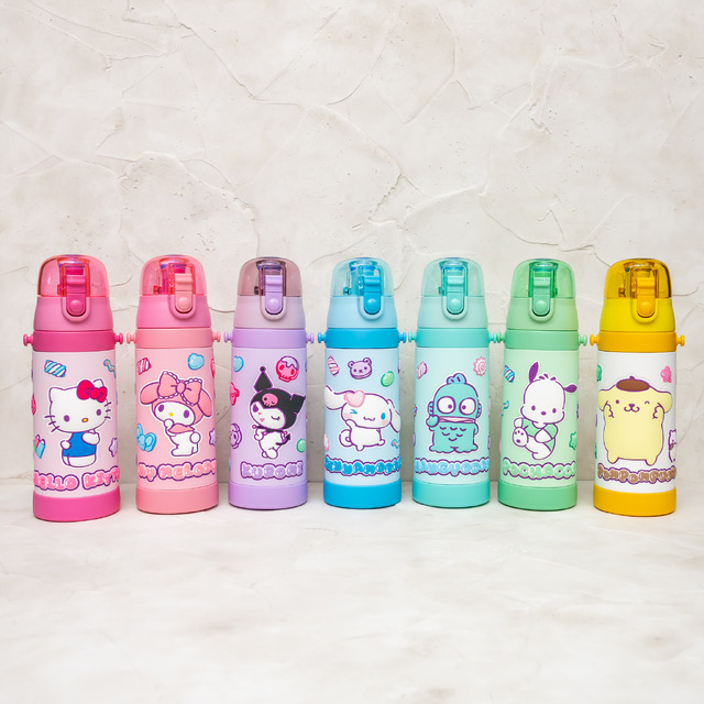 Prepare for Your New Life with Sanrio’s Kitty and Cinnamonroll! Water Bottles, Thermal Pots, and Reflective Stickers Now Available
