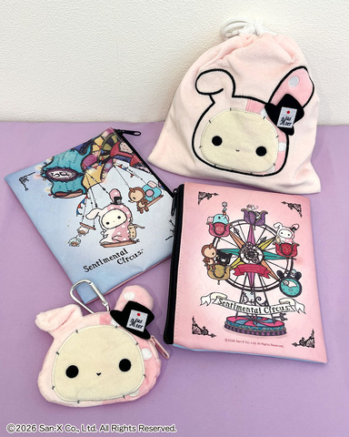 San-X「Senchimentaru Saakasu」: Ephemeral and Fantastical Goods Galore♪「Sankyuumaato」Limited Items Appear