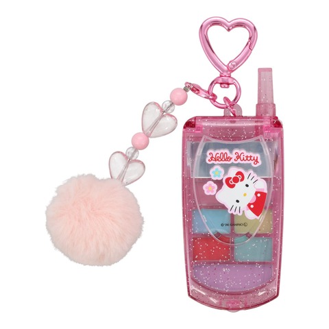Heisei Girls Must See! New “Sanrio” Hello Kitty and My Melody Flip Phone Lip Gloss Palette Now Available ♪