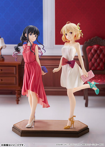 “RikoRiko” Chisato & Takina, Their “Dress-Up Coord” That’s a Bit Different from Usual Is Cute ♪ Figures Arrive