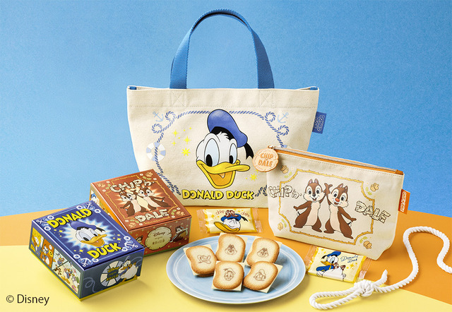 Disney’s Donald Duck and Chip ‘n Dale Team Up with Tokyo Banana for Re-released Sweets and New Goods