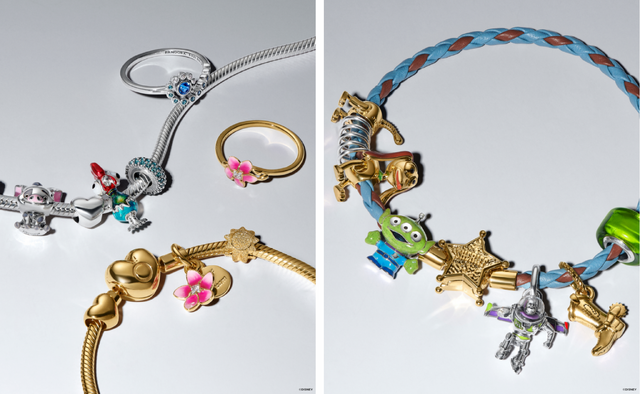 Disney x Pandora Launches New Jewelry Collection with Toy Story, Moana, and Lilo & Stitch