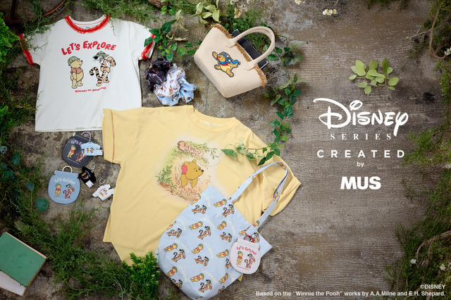 Dress Cutely in Winnie the Pooh’s World! Vintage-Inspired T-Shirts and Bags Arrive May 20