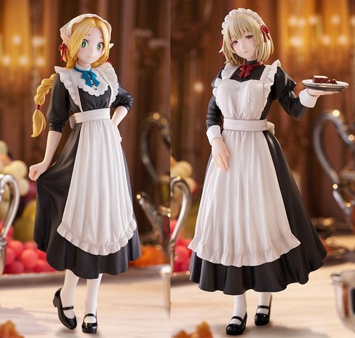 Dungeon Meshi Marcille & Falin Become Maids! Invite Them Into Your Room for an Instant Classical Atmosphere!