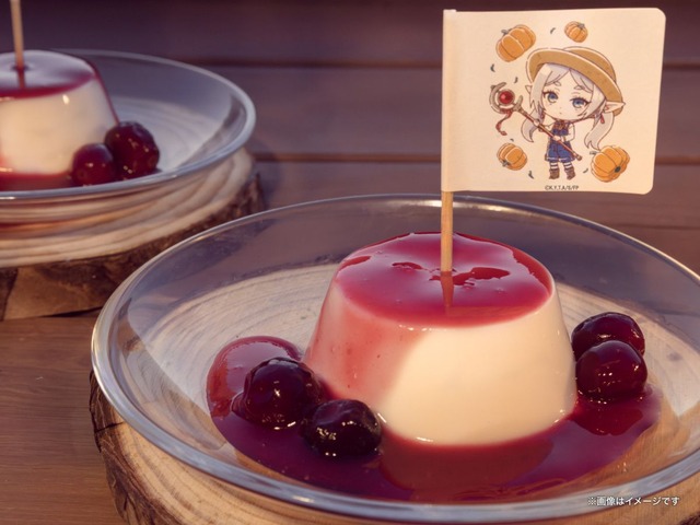 Frieren Collaboration at THE FARM Resort Recreates Melkua Pudding with Exclusive Farming-Themed Flags