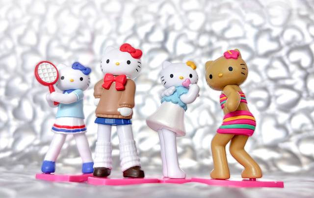 Hello Kitty Gets a Style Upgrade! Gacha Figures Feature Loose Socks Gal and Angel in Heisei Retro Style