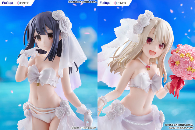 Illya and Miyu Wedding Swimsuit Figures from Fate/kaleid liner Prisma☆Illya Now Available for Pre-Order