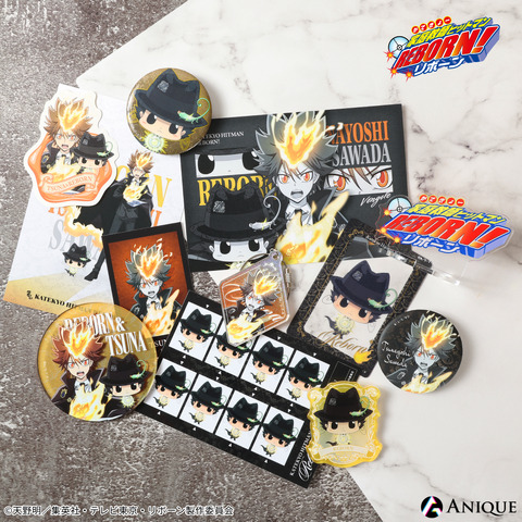 Katekyo Hitman REBORN! Tsuna, Gokudera, Hibari and More Star in ‘Resolve’ Themed New Illustration Goods at Pop-Up