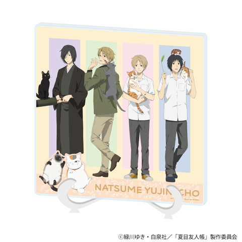 Natsume Yuujinchou ‘Cat ver.’ and ‘Travel ver.’ Illustrated Goods Return with New Designs and Items