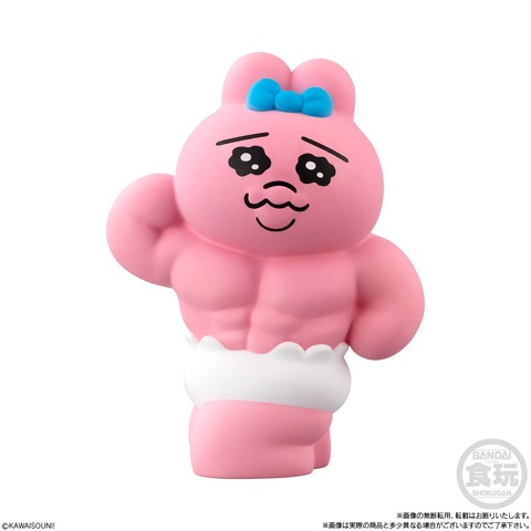 Opanchu Usagi Friends 3 Mascots: Unique Poses Including ‘Massuru’ and ‘Bakusui’