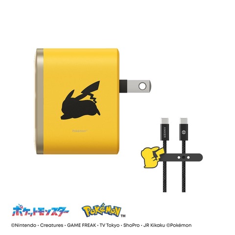Pokémon Pikachu and Eevee Themed Anker USB Charger, Travel Adapter, Pouch, and Wireless Earbuds Launch July 2026