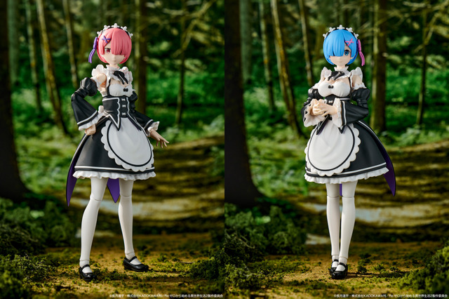 Re:Zero Ram & Rem Plastic Model Kits Feature Swimsuits, “Looking Down” Face and “Oni Face” Parts – November 2026