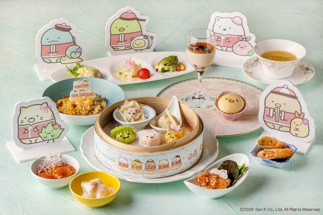 Sumikko Gurashi’s First Nationwide Chinese Cuisine Collaboration ‘Sumikko Gurashi Dim Sum Days’ at Hilton Fukuoka Sea Hawk