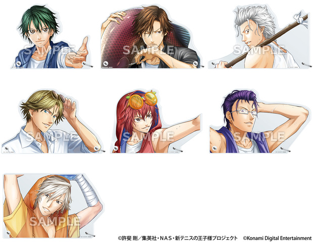 The Prince of Tennis: Ryoma, Tezuka, Atobe and More Exclusive Expressions Only at Lawson – Gakuen Pri and DokiSaba Still Goods Appear!