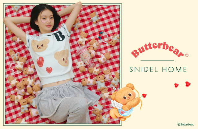 Butterbear x SNIDEL HOME Collaboration Brings Adorable Apparel and Accessories