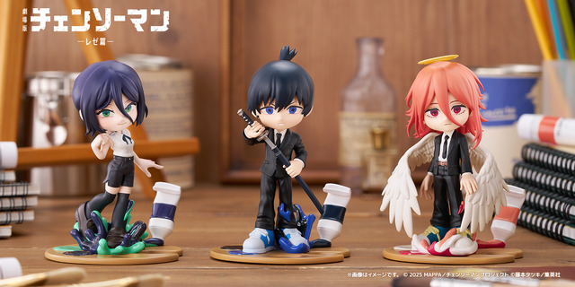 Chainsaw Man Reze Arc Deformed Figures of Reze, Aki, and Angel Devil Now Available