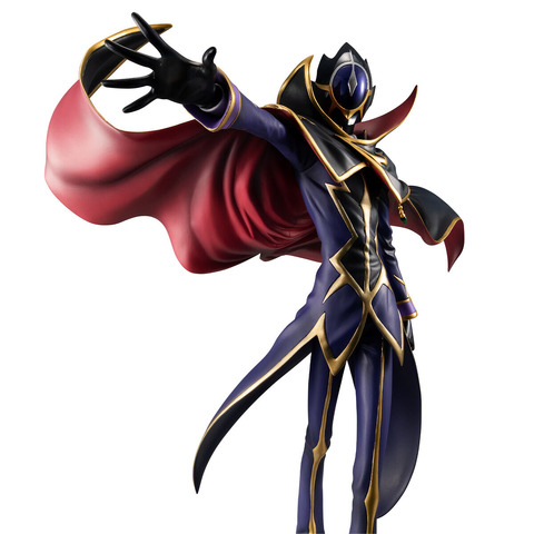 “Code Geass” 20th Anniversary: G.E.M. Series Lelouch Zero Figure Returns with New Package and Interchangeable Parts