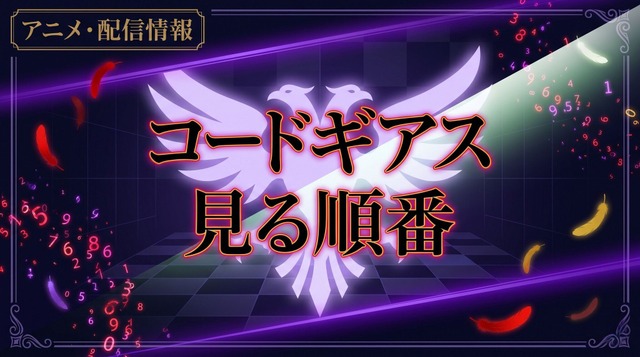 Code Geass Viewing Order: Complete Guide to Watching the Series (Recommended Order for Beginners)