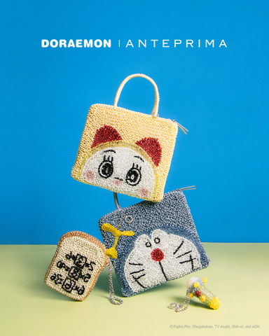 Doraemon and Dorami Shine in ANTEPRIMA Wire Bag Collaboration with Secret Gadget Pouches