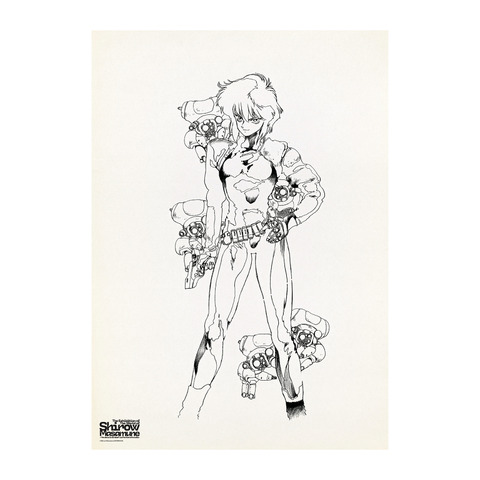 ‘Ghost in the Shell’ T-Shirts and Poster Debut at Shirow Masamune World Exhibition in Nagoya