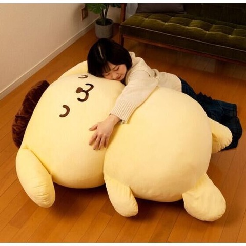 Giant Pompompurin Plush Cushion (105 cm) Now Available for Pre-Order – 30th Anniversary Edition