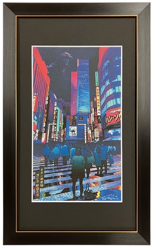 Godzilla Meets Neon Ukiyo-e: New Art Series Features Shinjuku, Dotonbori, and Susukino