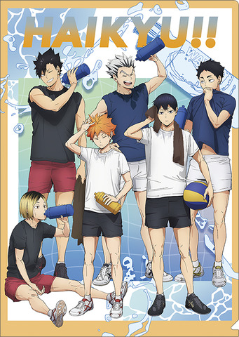 “Haikyuu!!” Hinata, Kageyama, Kuroo, Kenma, Bokuto, Akaashi Depicted in “Cool Down” Art – New Merchandise and Fair at Animate