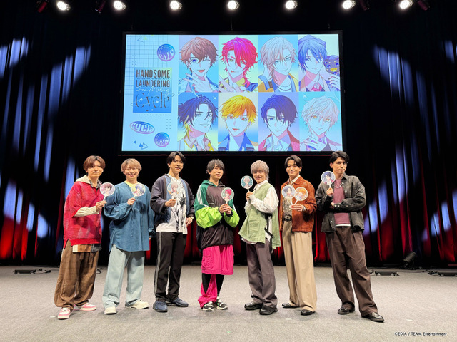 Handsome Laundering Fan Meeting Brings Cast Together for Talk, Readings, and DLC Announcement