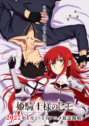 “Himekishi-sama no Himo” TV Anime Adaptation Set for January 2027 – Teaser Visual and PV Released
