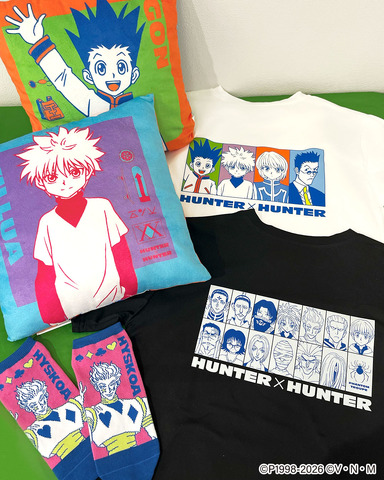 HUNTER×HUNTER Pop Limited Items Arrive at Thank You Mart from Late June – All 429 Yen