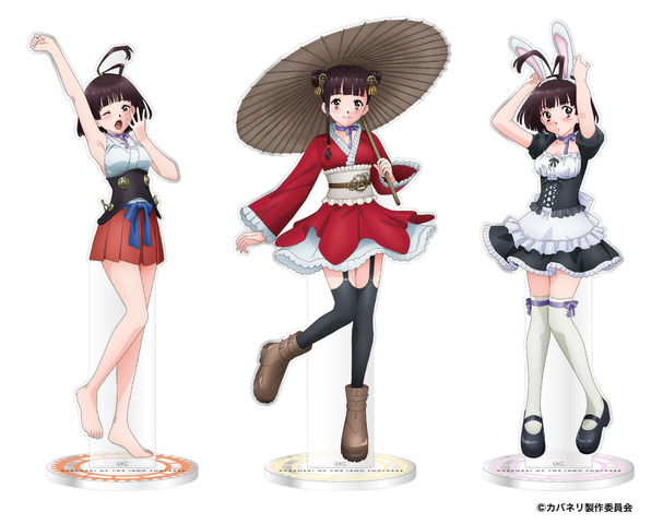 Kabaneri of the Iron Fortress 10th Anniversary POP UP STORE Unveils New Mumei Illustrations in Sleeping, Lolita, and Bunny Maid Outfits