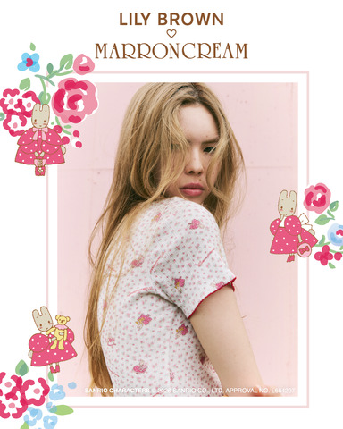 Marron Cream and LILY BROWN Debut First Collaboration with Nostalgic, High-End Apparel Line