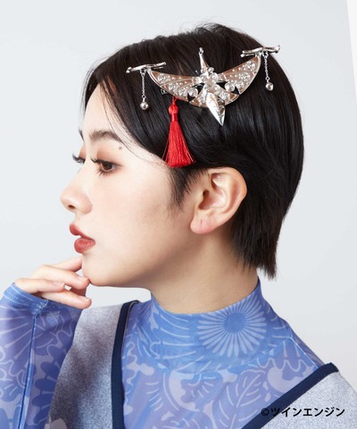 Mononoke Movie Medicine Seller ‘Balance Scale’ Becomes Accessories: Kanzashi, Earrings, Hair Clip & More