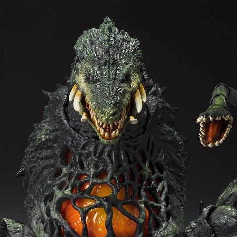 S.H.MonsterArts Biollante Wakasa Bay Battle Ver. Figure Returns with Light-Up Gimmick