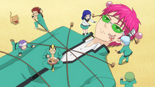Saiki Kusuo no Ψ-nan Season 1 & 2 Opening Videos Now Free on YouTube