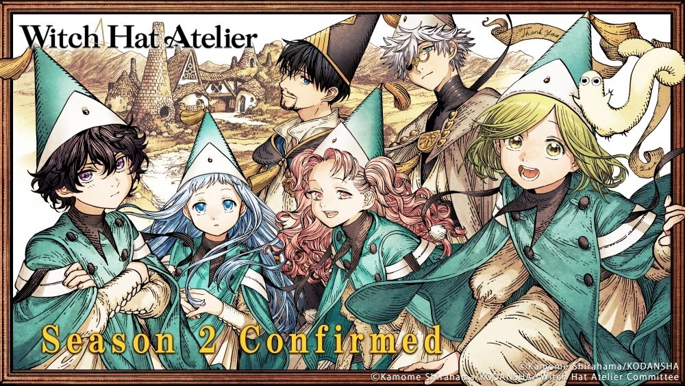 Tongari Boushi no Atelier Second Season Announced
