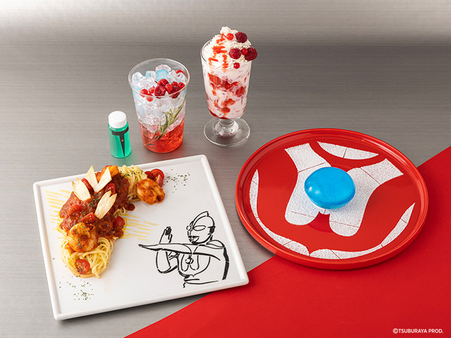 Ultraman Pasta Diner Urusupa Opens in Ikebukuro with Color Timer Jelly and More
