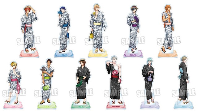 Utano Prince-sama Flagship Store UTA☆PRI GRAND SHOP Opens in Five Cities with Exclusive Yukata-Mode Goods