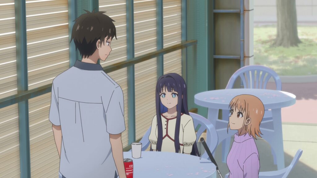 Toumei na Yoru ni Kakeru Kimi to, Me ni Mienai Koi wo Shita Episode 2: Quiet Cracks in the Wall