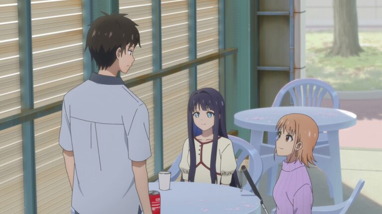 Toumei na Yoru ni Kakeru Kimi to, Me ni Mienai Koi wo Shita Episode 2: Quiet Cracks in the Wall
