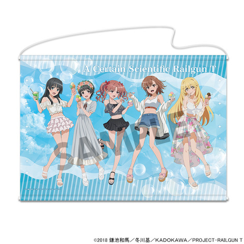 A Certain Scientific Railgun T Pop-Up Shop Brings Vacation Vibes with New Original Goods