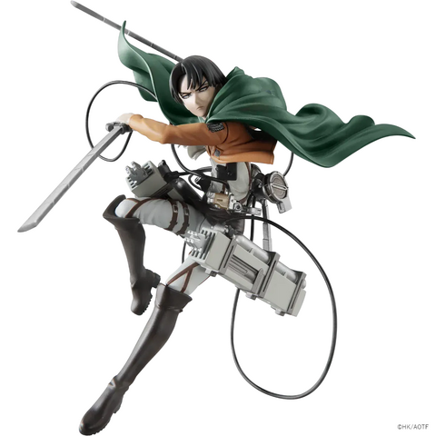 Attack on Titan Survey Corps Figures: Eren, Mikasa, Levi, Erwin Set for 9,999 Yen