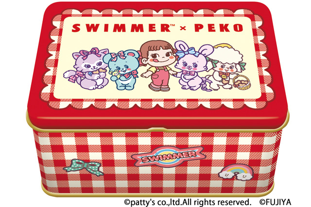 Fujiya Peko-chan x SWIMMER Collaboration Brings Heisei Retro Sweets and Goods