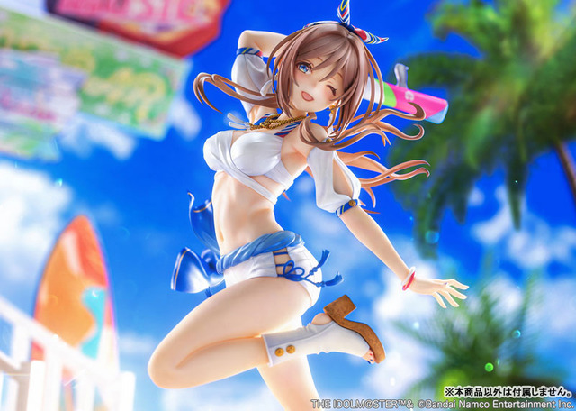 Gakuen Idolmaster Himesaki Rihab 1/7 Scale Figure Based on ‘Kimi to Semi Blue’ Illustration Opens for Pre-Order