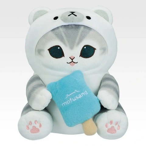 Ichiban Kuji mofusand Brings Summer Cooling Goods with Polar Bear Cat, Penguin Cat, and Seal Cat Plushies