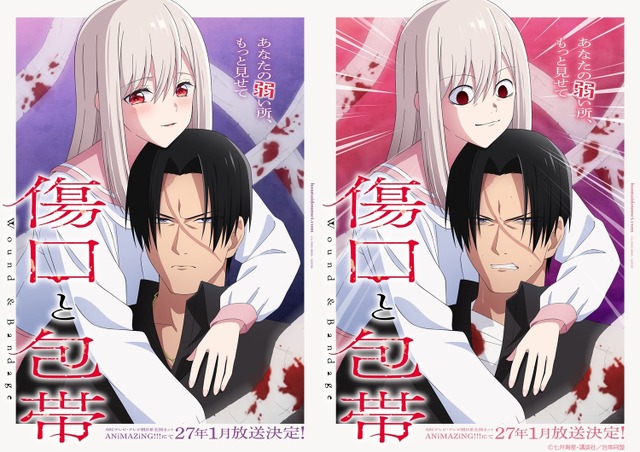 Kizuguchi to Houtai TV Anime Adaptation Announced for January 2027