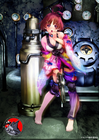 Koutetsujou no Kabaneri 10th Anniversary Project Launches ‘Mumei Ranman’ with Mikimoto Illustration, Figure, and Commemorative Movie