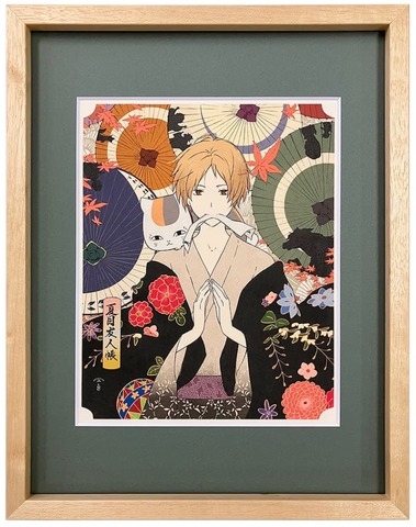 Natsume’s Book of Friends Ukiyo-e Giclée Print ‘Autumn Wind Umbrella Pattern’ Launches July 3