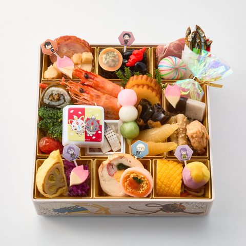Touken Ranbu ONLINE Gets First-Ever Osechi New Year’s Set Inspired by ‘Starting Five’ Swords; Padded Jackets with Crests Also Launch